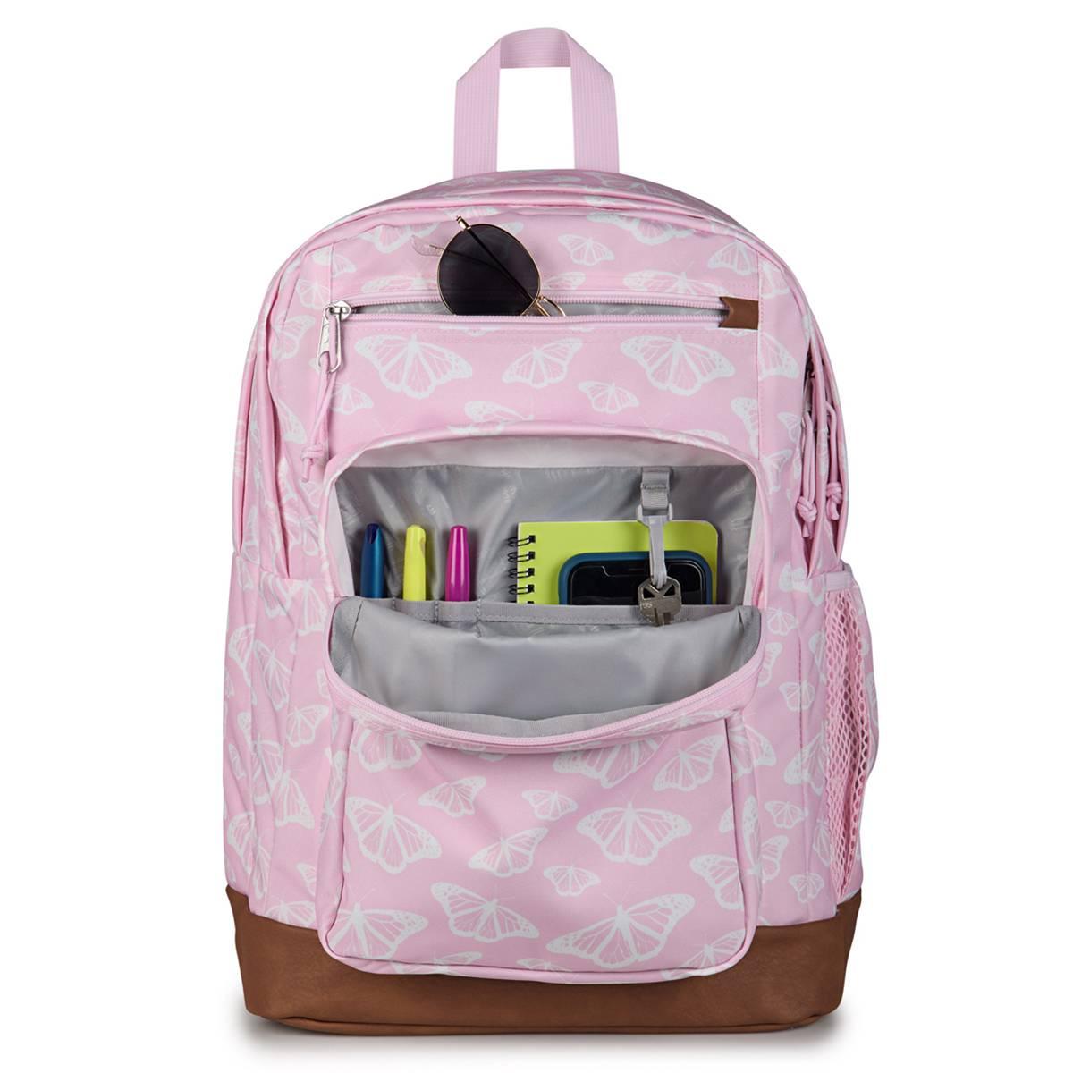 JanSport® Cool Student Flutter by Pink Backpack