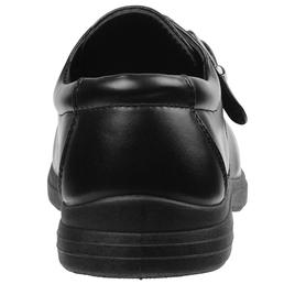 Little Boy Josmo Slip-On Comfort School Oxfords w/ Buckle Detail