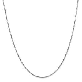 Gold Classics(tm) 10kt. White Gold 1.3mm 18in. Chain Necklace