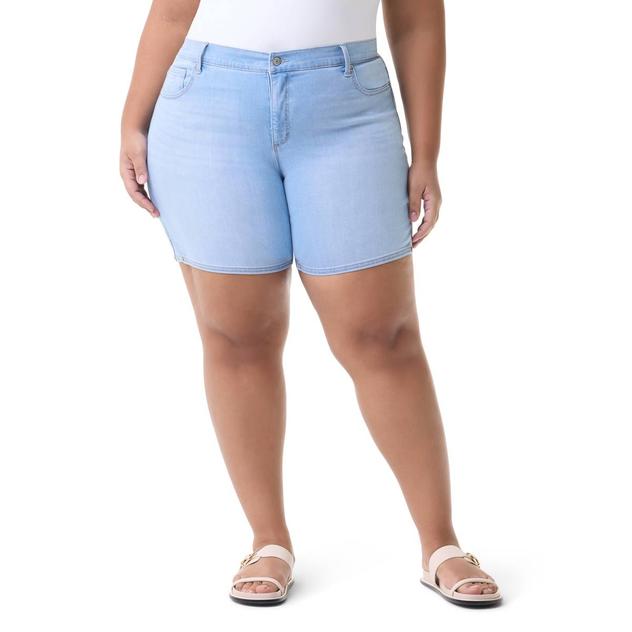Plus Size Gloria Vanderbilt Amanda Denim Bermuda Shorts