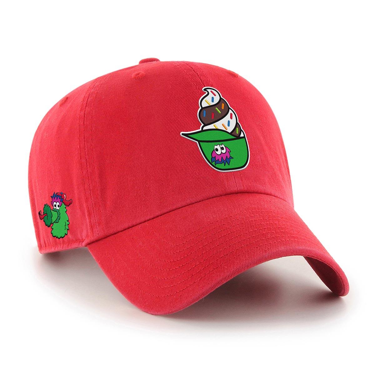 Mens ''47 Brand Phillies Phanatic Ice Cream Hat Cap