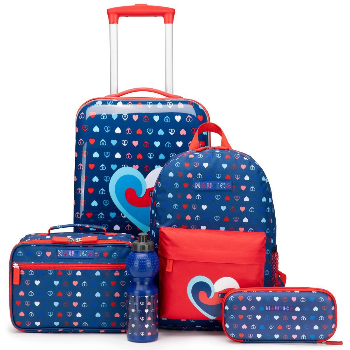 Nautica Adventure 5pc. Kids Nautica Peace Luggage Set