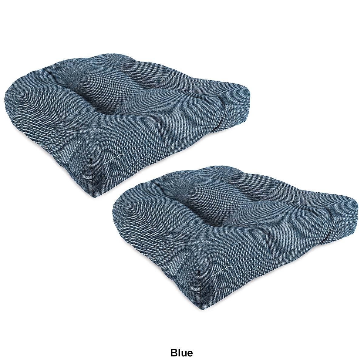 Jordan Manufacturing 2pc. 19in. Tory Wicker Chair Cushions