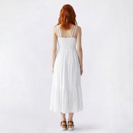 Juniors Angie Illusion Waist Double Midi Dress