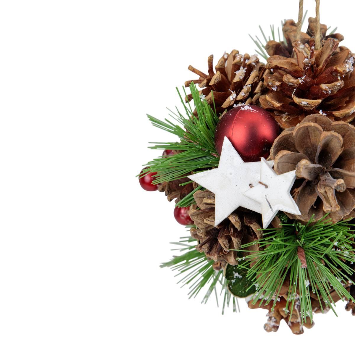Northlight Seasonal 6in. Stars and Balls Christmas Ornament