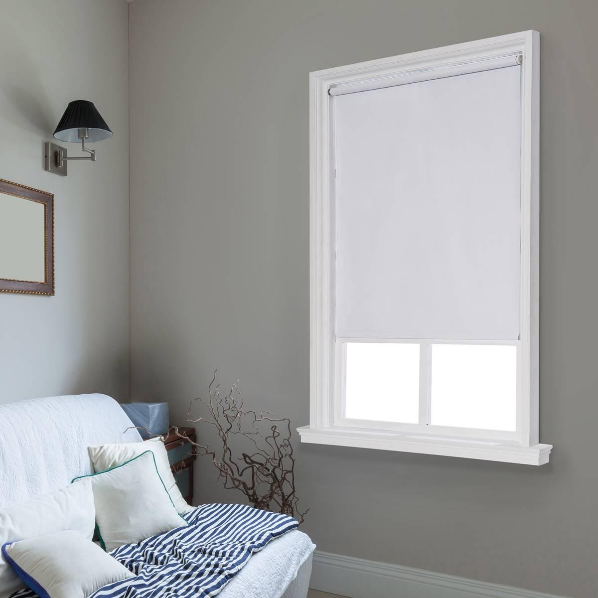 Unfringed Cordless Vinyl Roller Shade - 15x64in. - 39.5x64in.