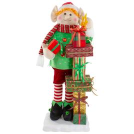 Northlight Seasonal 30in. Animated Elf Musical Christmas Figure