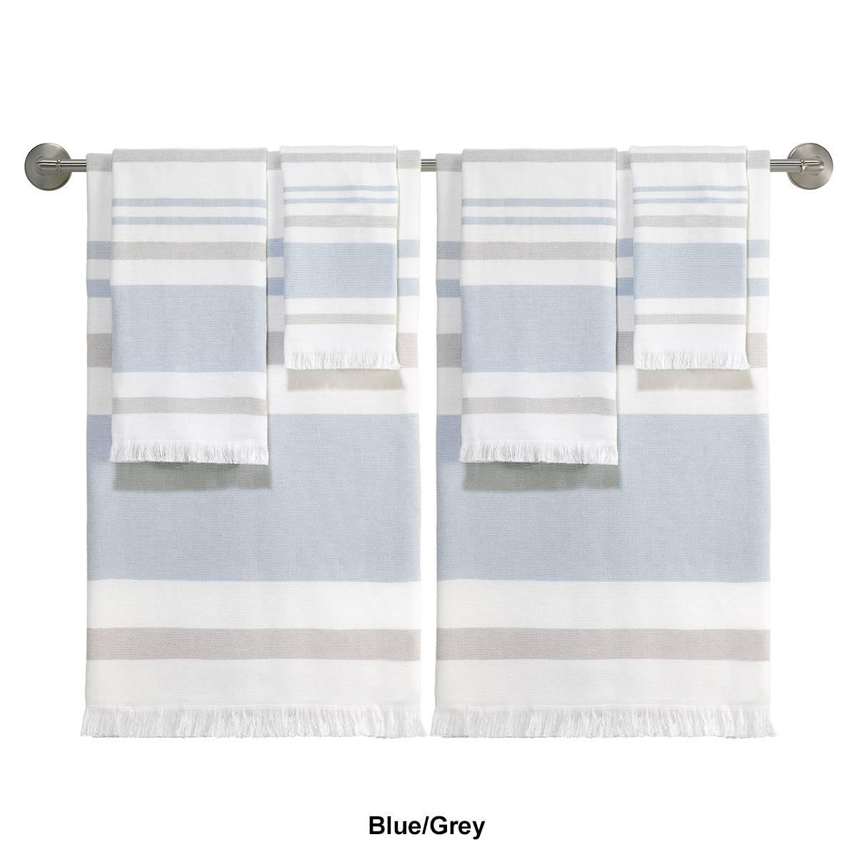 IZOD® Clubhouse Stripe 2pk. Hammam Bath Towel Collection