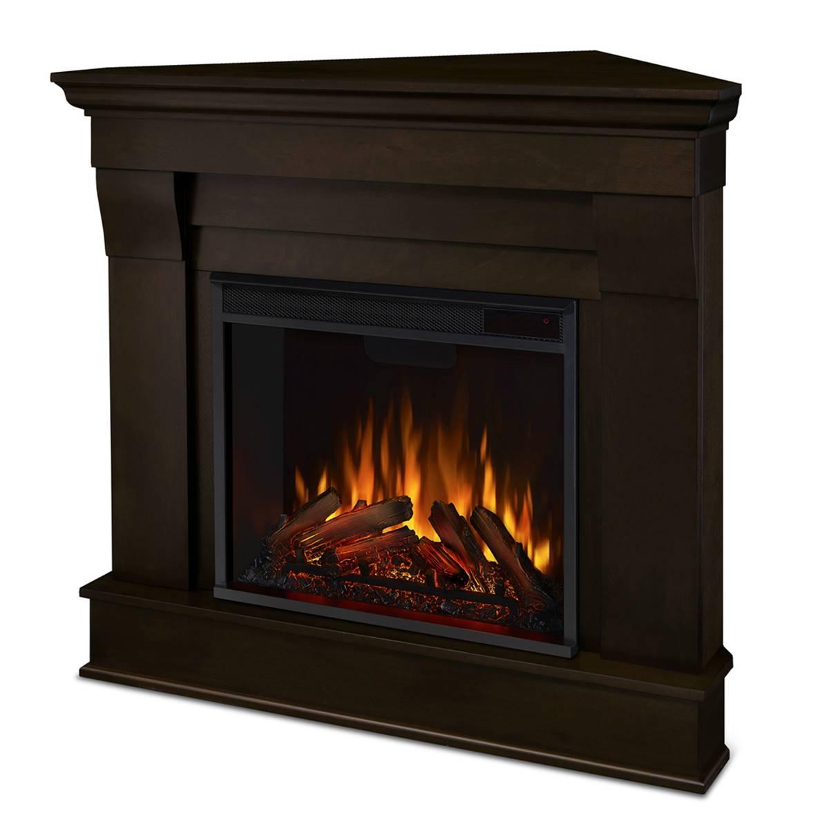 Real Flame Chateau Corner Electric Fireplace