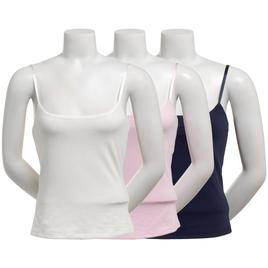 Juniors Pink Rose Modal 3 Pack Cami Set