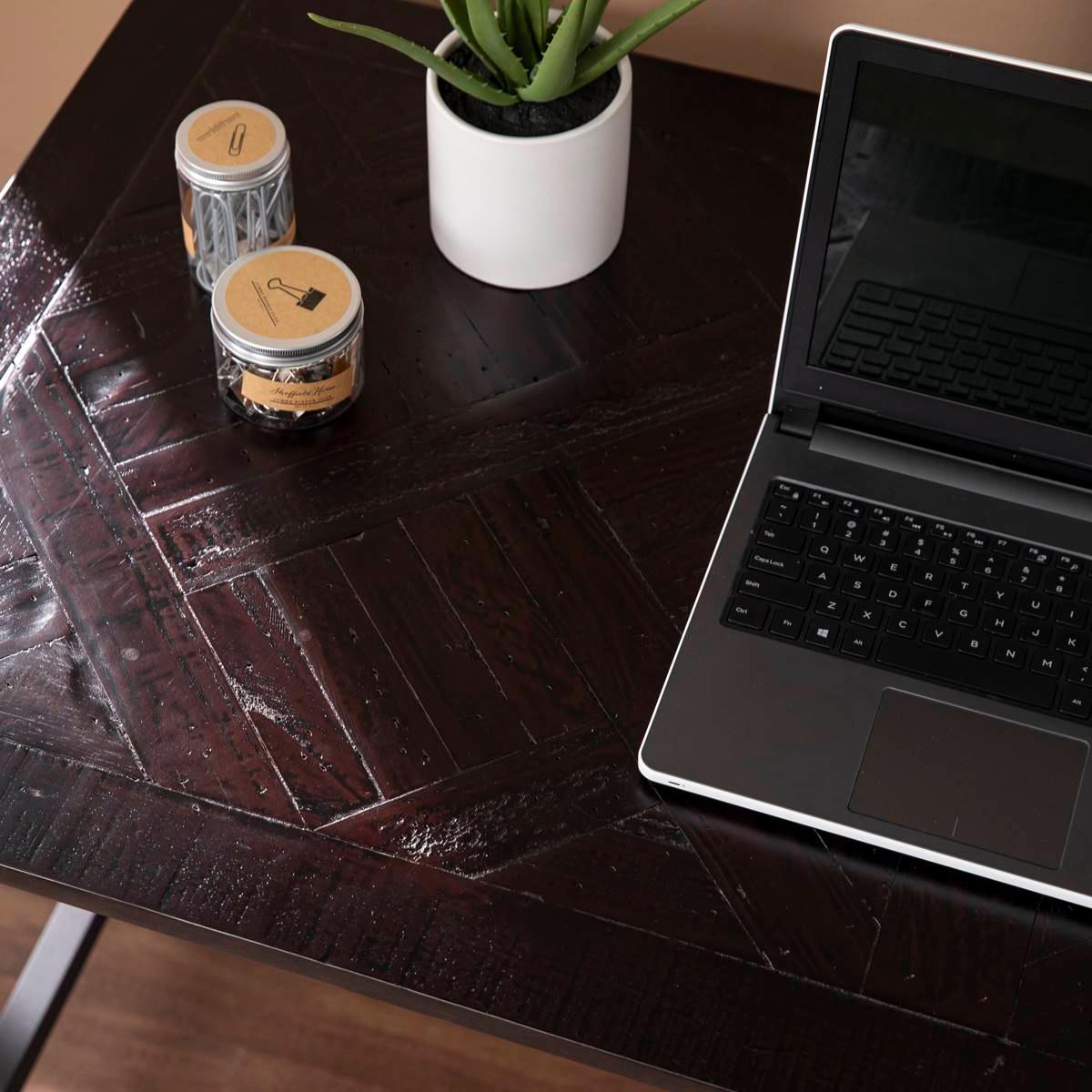 Southern Enterprises Lawrenny Reclaimed Wood Desk