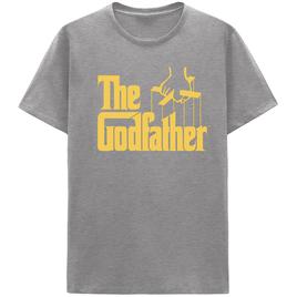 Young Mens The Godfather Graphic Tee - Sports Grey