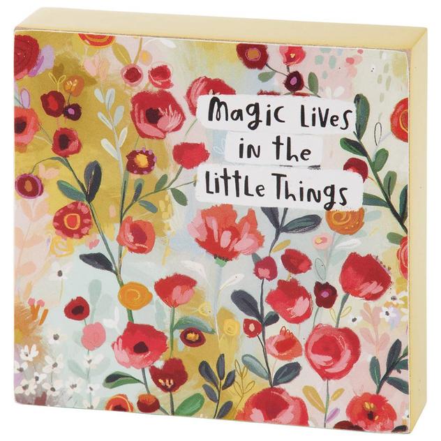 Primitives By Kathy The Little Things Block Sign