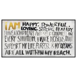 Artisan Home I Am Graffiti Canvas Wall Decor