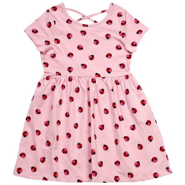 Girls (7-12) Freestyle Revolution Ladybug Dress