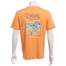 Mens Chaps Swordfish Short Sleeve Graphic Tee