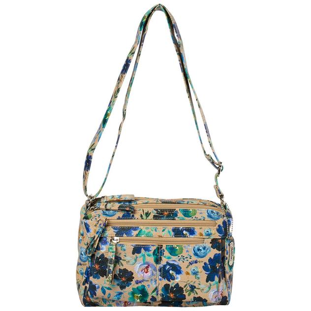 MultiSac Meyer Floral Double Entry Crossbody
