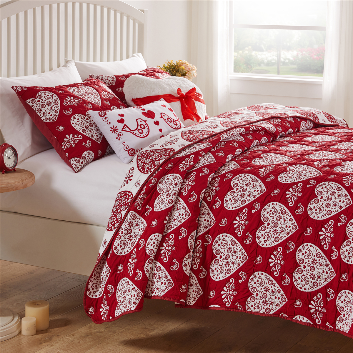 Greenland Home Fashions™ Novelty Holiday Matelassé Coverlet Set