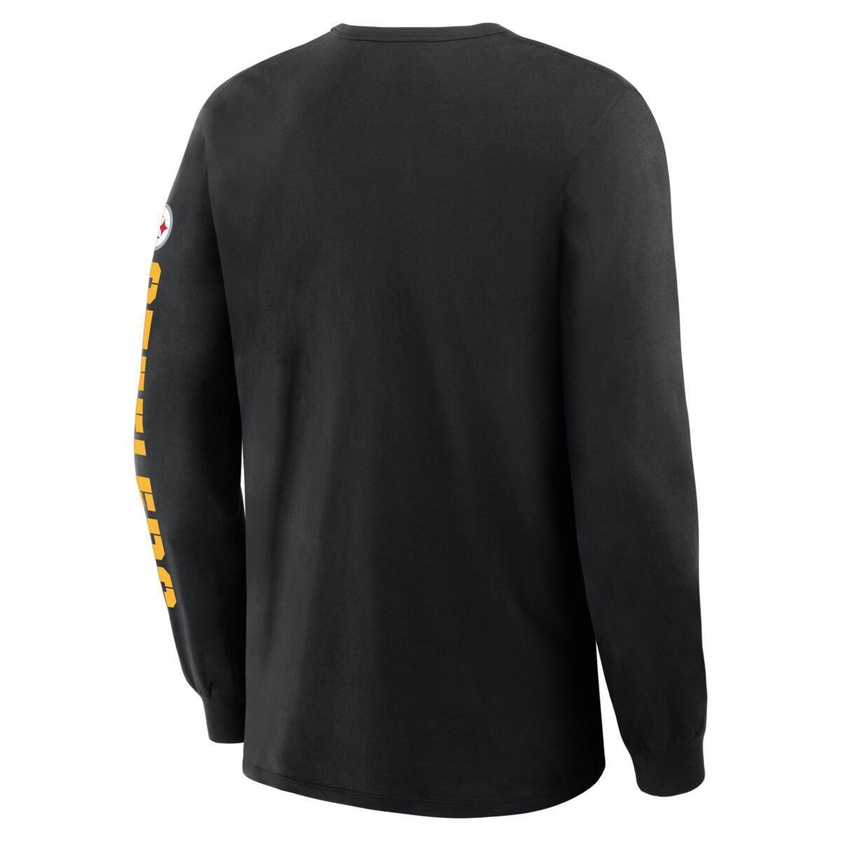 Mens NFL Fanatics Pittsburgh Steelers Hometown Sweep Legacy Tee