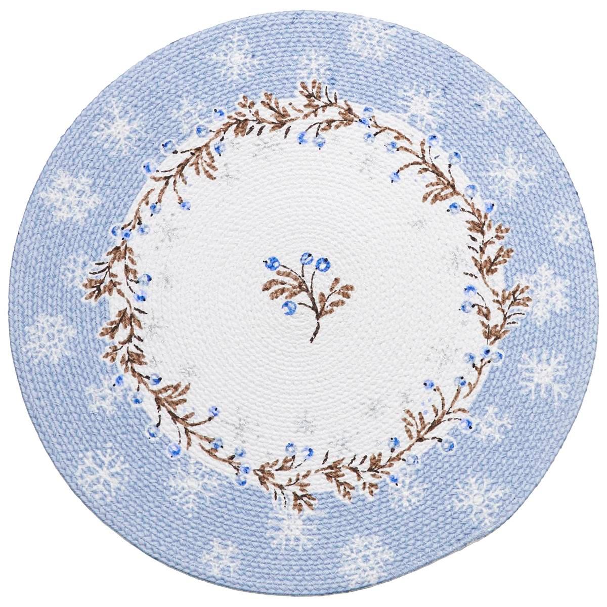 Let it Snow Braided Placemat