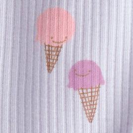 Baby Girl (NB-9M) Carter''s® Ice Cream 2 Way Textured Pajamas