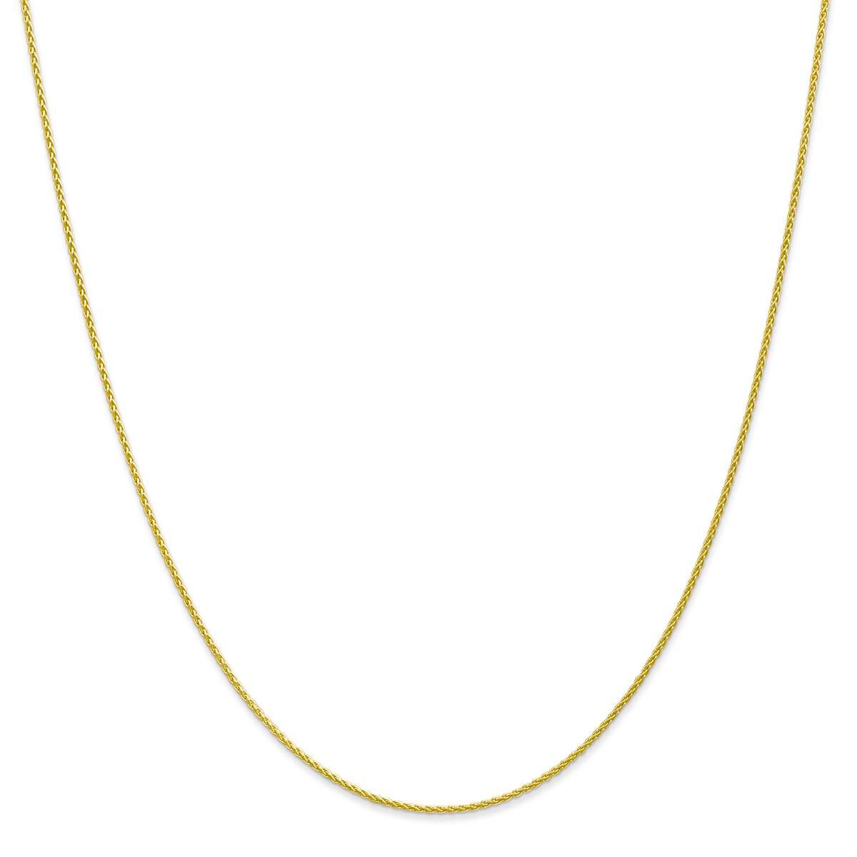 Gold Classics™ 10kt. 10in. Parisian Wheat Chain Bracelet
