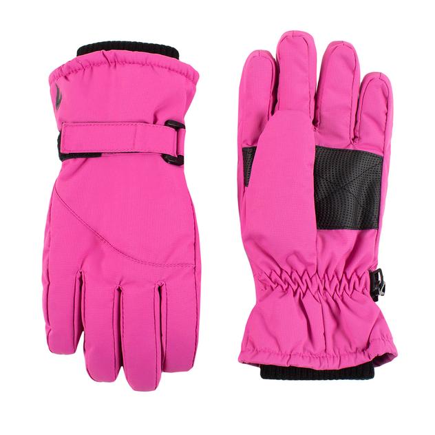 Girls Heat Holders® Snowflake Performance Gloves - Pink