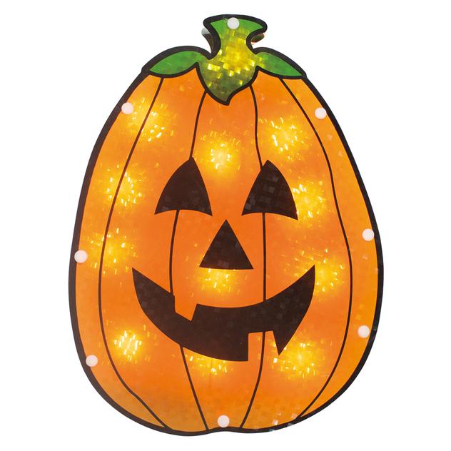 Jack O' Lantern Window Décor