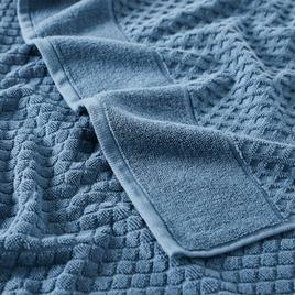 Freshfolds Grayson 4pc. Cotton Lattice Textured Bath Towel Set