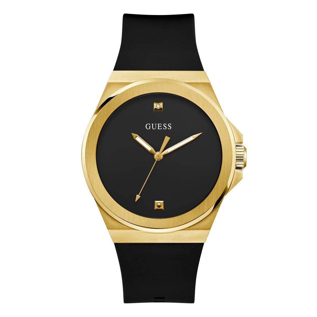 Mens Guess Gold-Tone Analog Watch - GW0790G1
