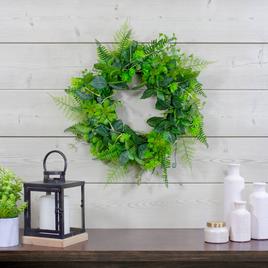 Northlight Seasonal Artificial Maidenhair Fern Spring Wreath