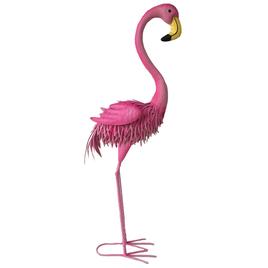 Santa's Workshop 40in. Iron Flamingo Figurine
