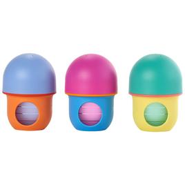 boon(R) NURSH(R) 3pk. 4oz. Color Block Silicone Pouch Feeding Bottles