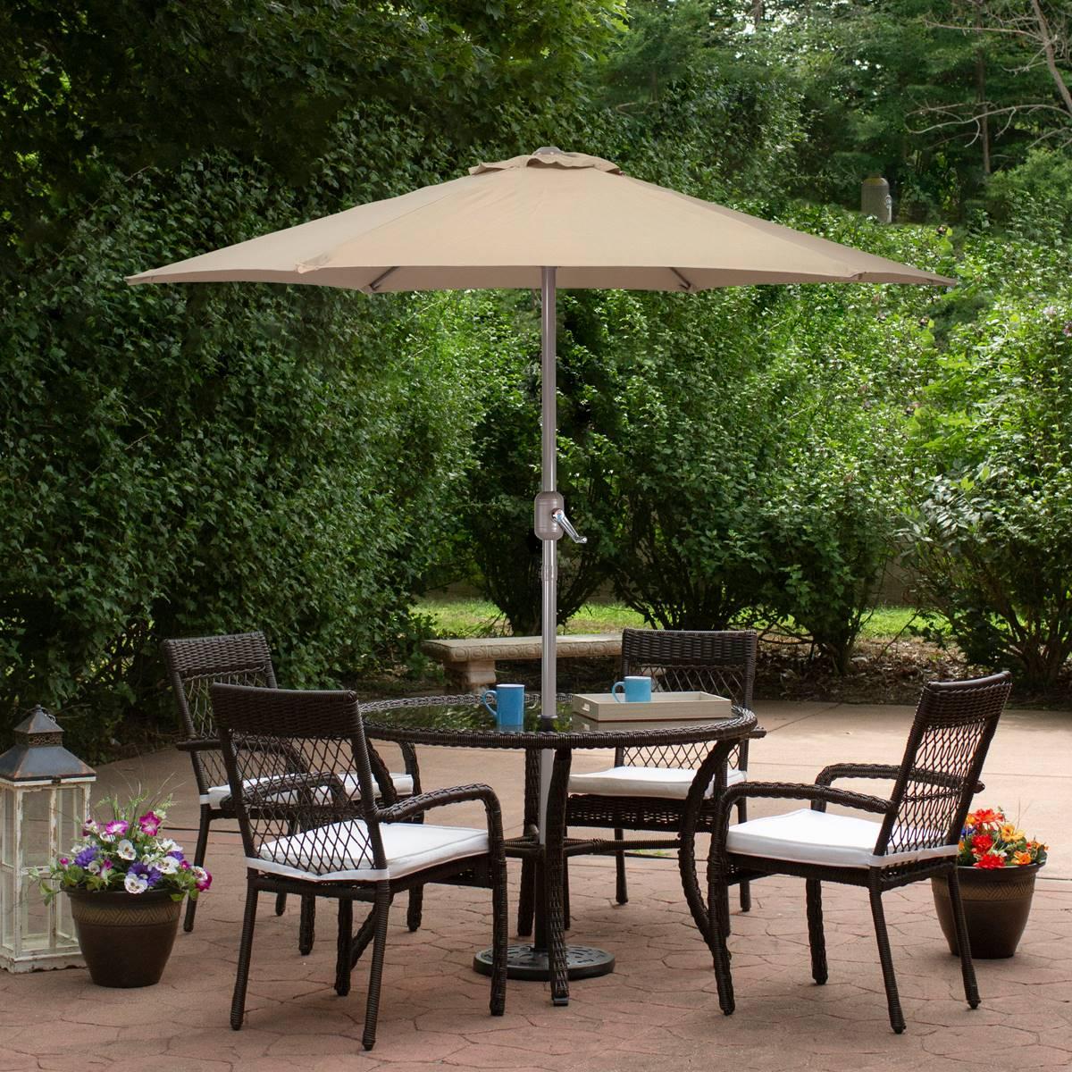 Northlight Seasonal 7.5ft. Outdoor Patio Market Umbrella w/Crank