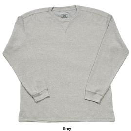 Mens Preswick & Moore® Long Sleeve Thermal Crew Neck Pajama Shirt