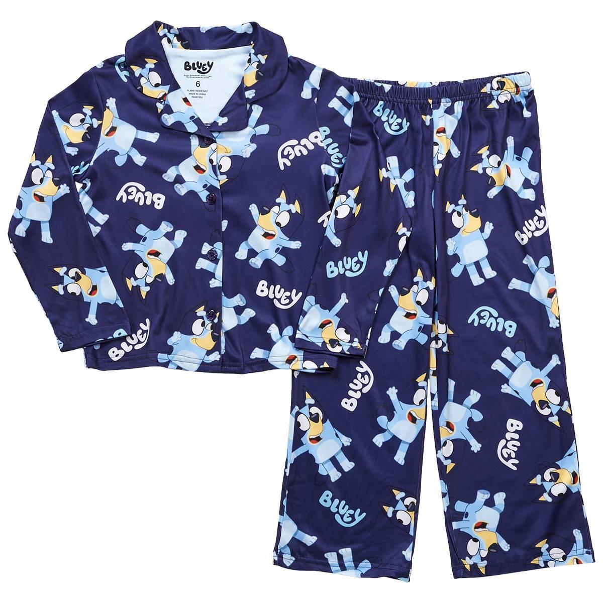 Girls Bluey 2pc. Bluey Jumping Pajama Set