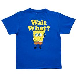 Boys (8-20) SpongeBob SquarePants Wait What? Tee - Royal Blue