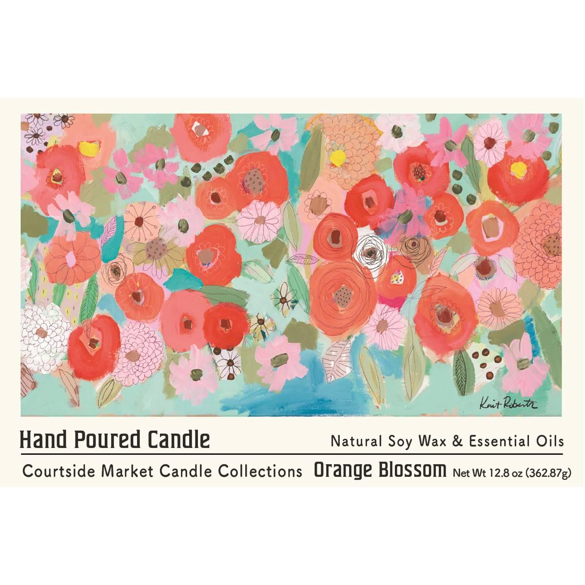 Courtside Market® Lovely 12.8oz. Orange Blossoms Tumbler Candle