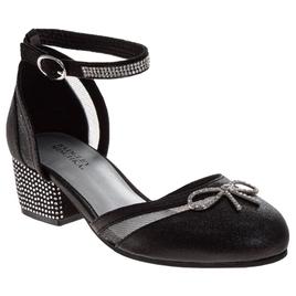 Little Girls Badgley Mischka(R) Buckle Dress Sandals