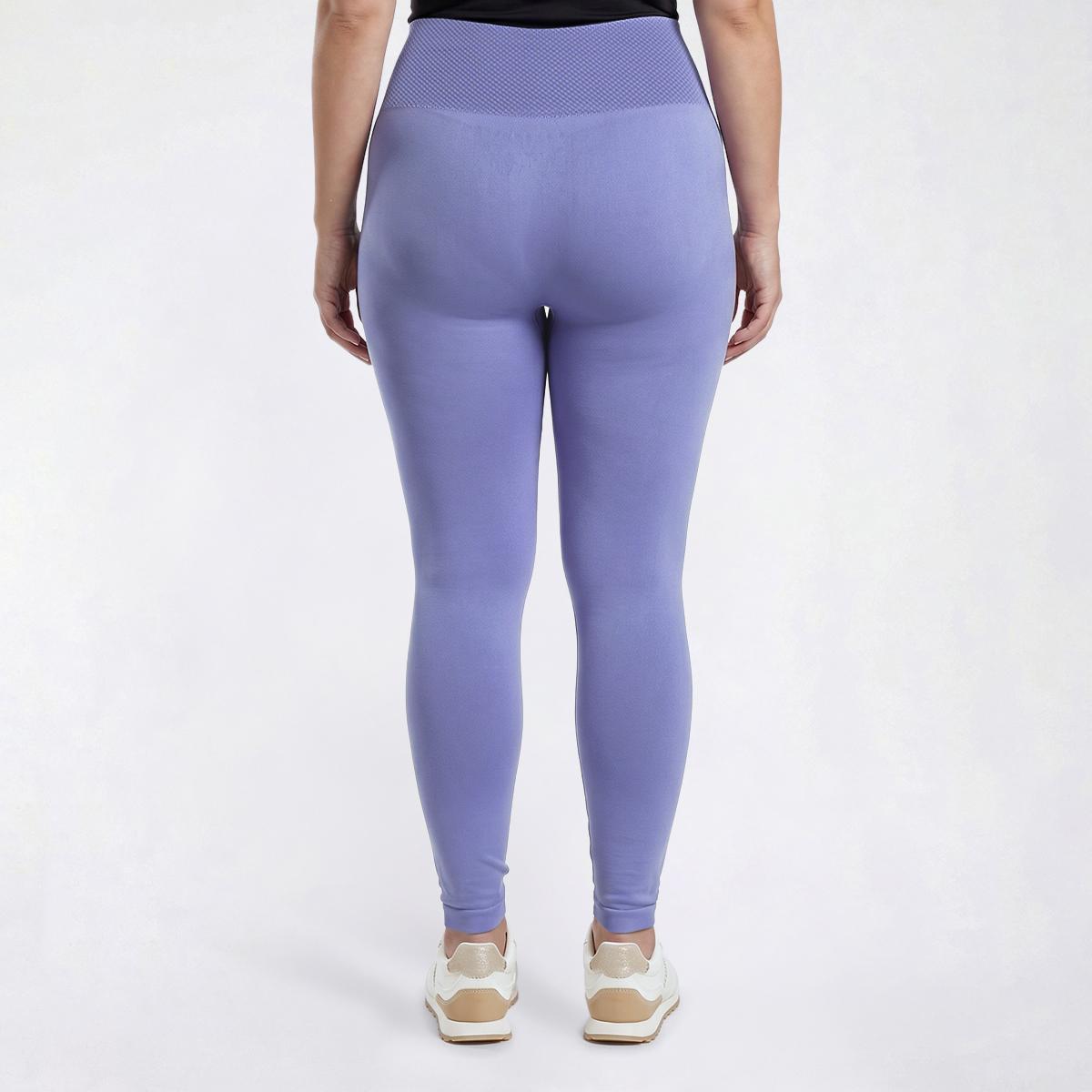 Juniors Plus Eye Candy Seamless Waffle Waistband Leggings