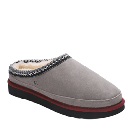Mens Mykos Jaden Suede Clog Slippers