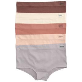 Womens Danskin 5pk. Recycle Seamless Rib Hipster w/ Scallop Wais