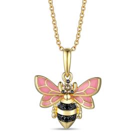 Le Vian(R) Nude & Blueberry Diamonds Bee Pendant Necklace