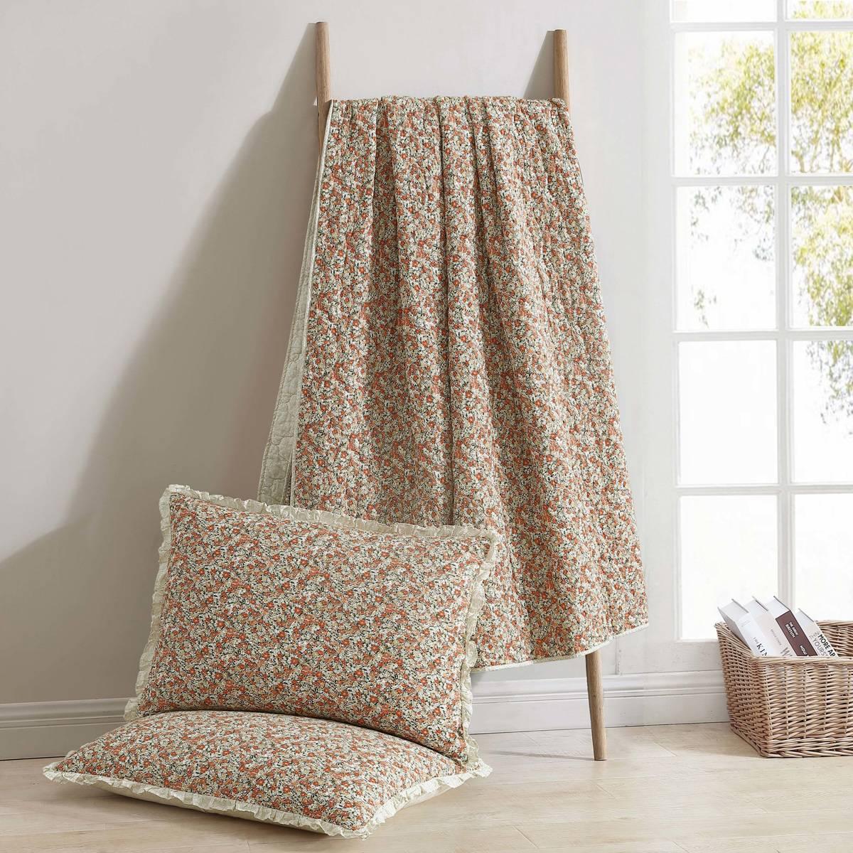 Laura Ashley Loveston Cotton Quilt Set