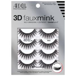 Ardell(R) 3D Faux Mink False Eyelashes #853 - 4 Pack