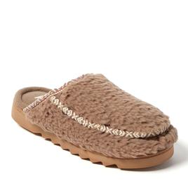 Womens Dearfoams Raven Teddy Scuff 37