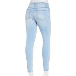 Juniors Celebrity Pink Light Wash Mid Rise Skinny Jeans