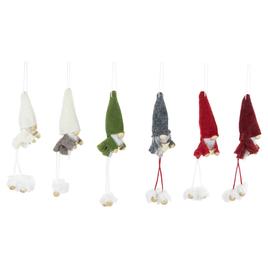 Northlight Seasonal Gnomes Christmas Ornaments - Set of 6