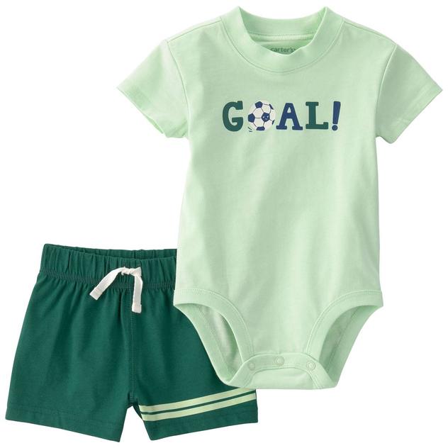 Baby Boy (3-24M) Carter's® Soccer Bodysuit & Short Set