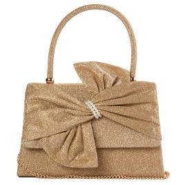 D''Margeaux Bow Clutch With Chain